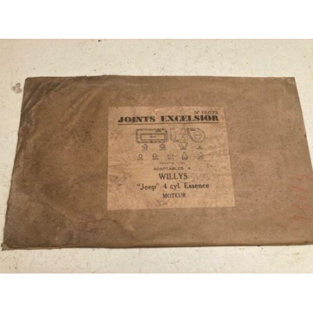 POCHETTE DE JOINTS D'ANCETRES NEUF D'EPOQUE EXCELSIOR JEEP WILLYS