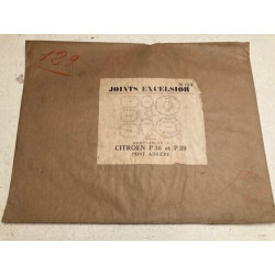 POCHETTE DE JOINTS D'ANCETRES NEUF D'EPOQUE EXCELSIOR CITROEN P38 ET P39