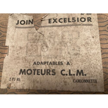 POCHETTE DE JOINTS D'ANCETRES NEUF D'EPOQUE EXCELSIOR CLM