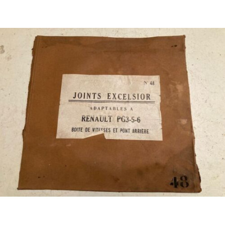 POCHETTE DE JOINTS D'ANCETRES NEUF D'EPOQUE EXCELSIOR RENAULT PG 3 5 6