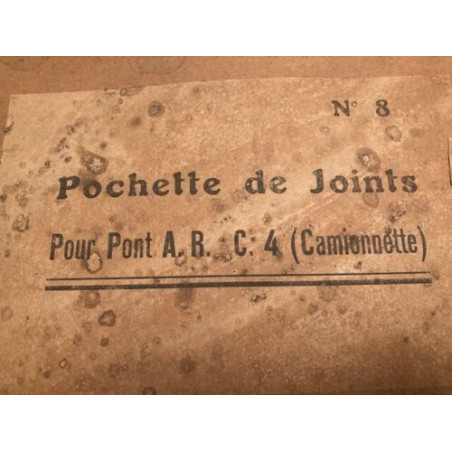 POCHETTE DE JOINTS D'ANCETRES NEUF D'EPOQUE EXCELSIOR CITROEN C4