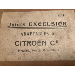 POCHETTE DE JOINTS D'ANCETRES NEUF D'EPOQUE EXCELSIOR CITROEN C6