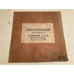 POCHETTE DE JOINTS NEUF D'EPOQUE EXCELSIOR CITROEN C6 G