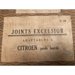 POCHETTE DE JOINTS NEUF D'EPOQUE EXCELSIOR CITROEN POIDS LOURD