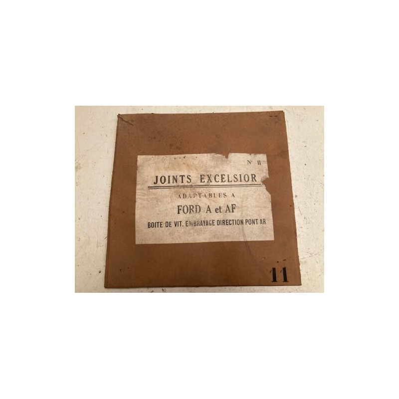 POCHETTE DE JOINTS NEUF D'EPOQUE EXCELSIOR FORD A ET AF