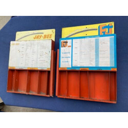 2 SUPPORTS D'ESSUIE GLACES PJ ET JAY BEE PEUGEOT RENAULT CITROEN DECO VINTAGE