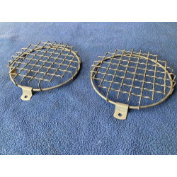 GRILLE DE PHARE CHROME LONGUE PORTE ALPINE GORDINI SIMCA RALLY MATRA DJET FORD