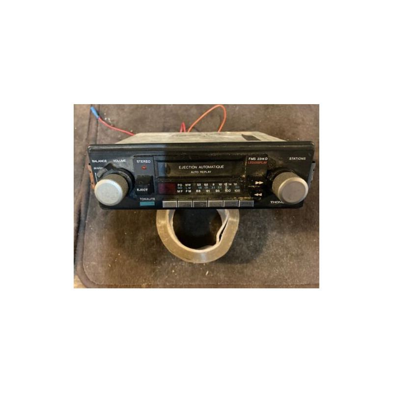 AUTORADIO THOMSON ORIGINAL RENAULT PEUGEOT CITROEN SIMCA ALPINE GORDINI