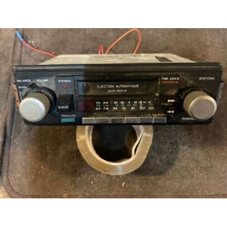 AUTORADIO THOMSON ORIGINAL RENAULT PEUGEOT CITROEN SIMCA ALPINE GORDINI