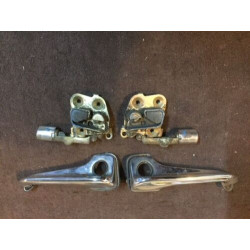 2 POIGNEES + SERRURES DE PORTES ORIGINAL RENAULT 8 GORDINI