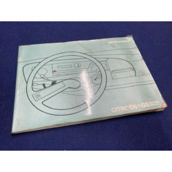 LIVRET DE BORD ET D'ENTRETIEN CITROEN GS
