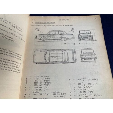 MANUEL REPARATION RENAULT 10 MR131