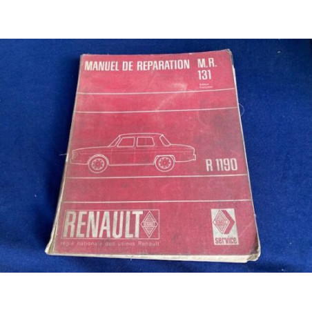 MANUEL REPARATION RENAULT 10 MR131