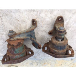 2 SILENT BLOC MOTEUR ORIGINAL CITROEN DS 19 1ERE GENERATION