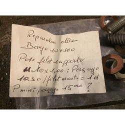 LOT DE RACCORD FREINAGE ALPINE A110 1600S 1800 GR4 R12 R17 GORDINI