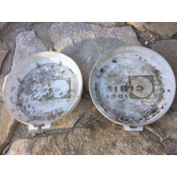 2 CACHES PHARE CIBIE ALPINE A110 GR4 RENAULT 8 GORDINI SIMCA RALLY MATRA FORD RS