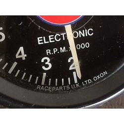 COMPTE-TOURS 12000 tr/mn LOTUS JAGUAR FORD COOPER AUSTIN TRIUMPH ALPINE GORDINI